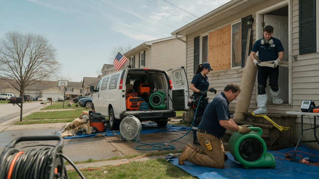 Water Damage Restoration in Ceresco, MI near me